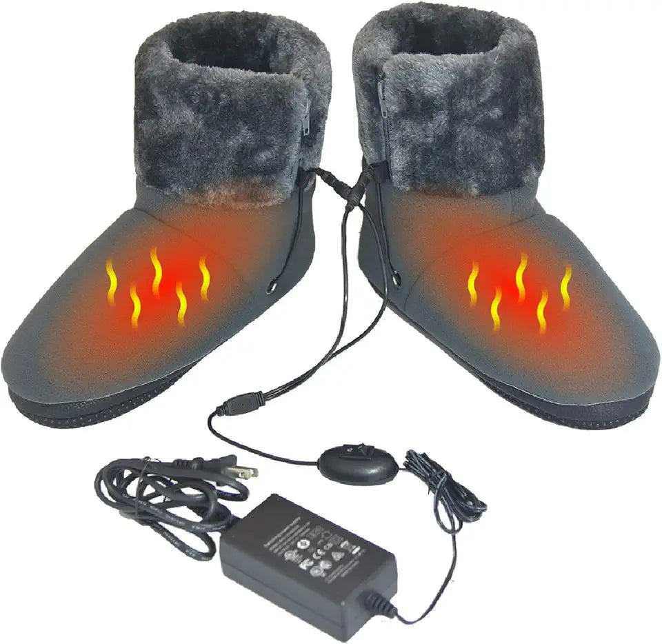 Carbon Fiber Heated Warming Booties Soft Sole Size L T49206