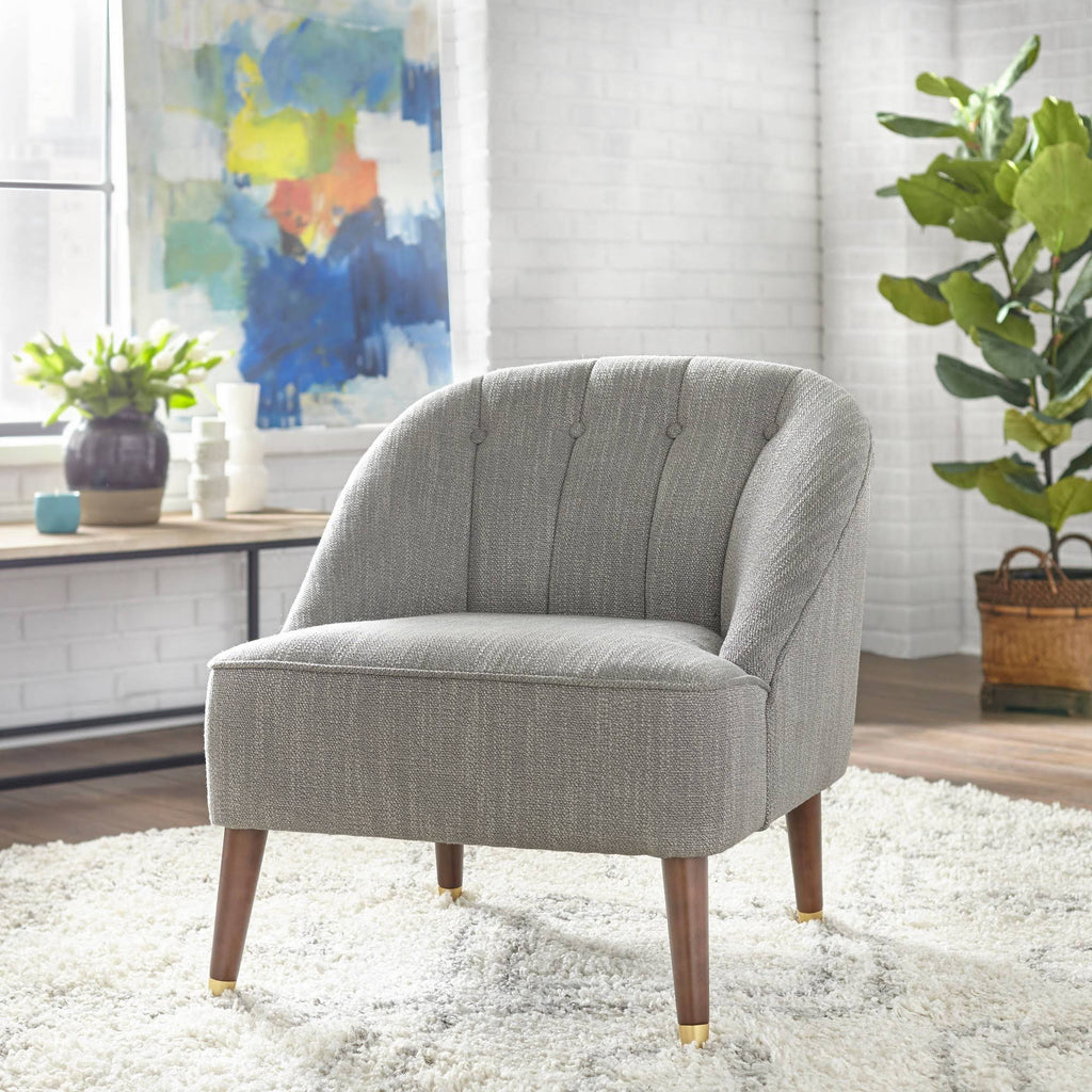 Textured Slate Grey Chair T30541