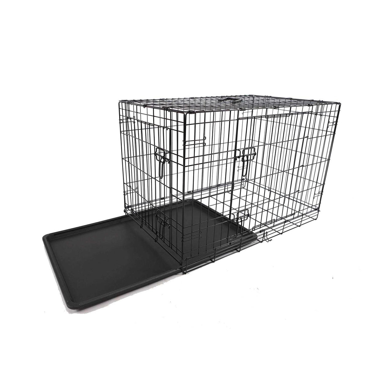2-Door Folding Dog Crate M30018