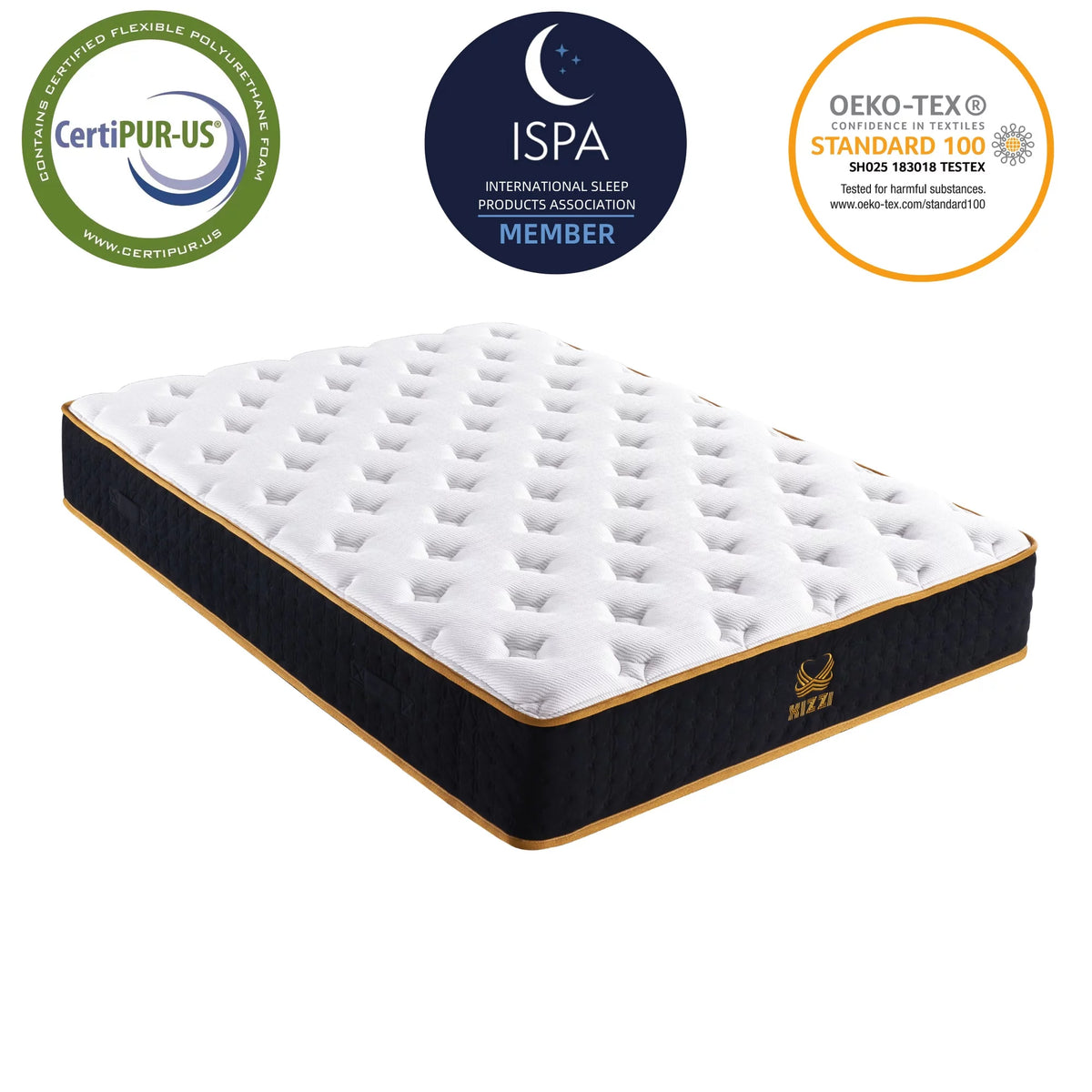 12 inch Medium-Firm Gel Memory Foam Hybrid Mattress K530731