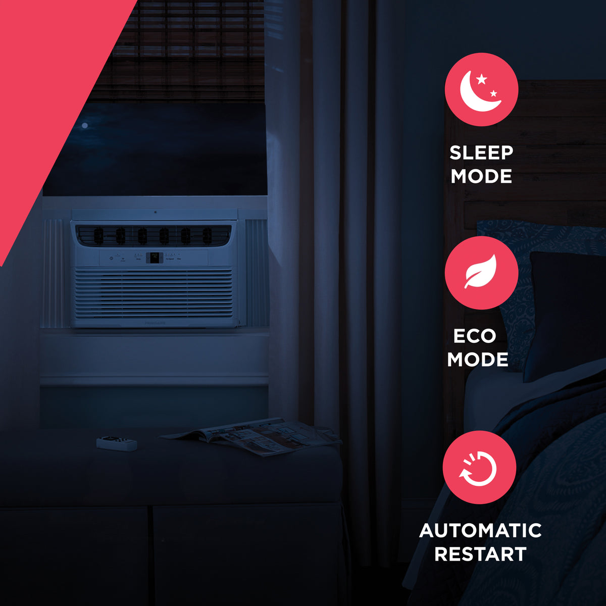 6,000 BTU Window Air Conditioner with Wi-Fi U1072
