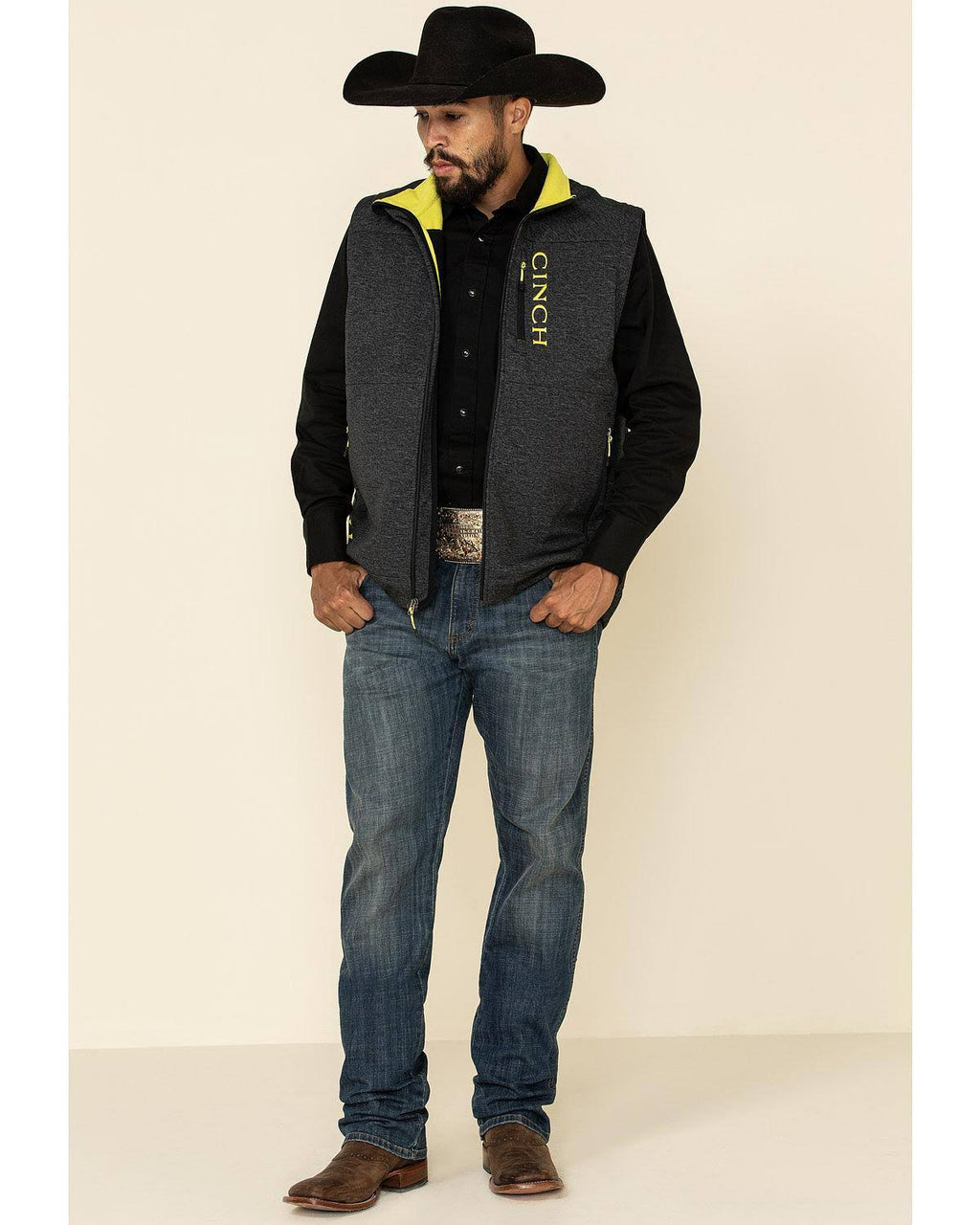 Charcoal Grey Bonded Vest B83892