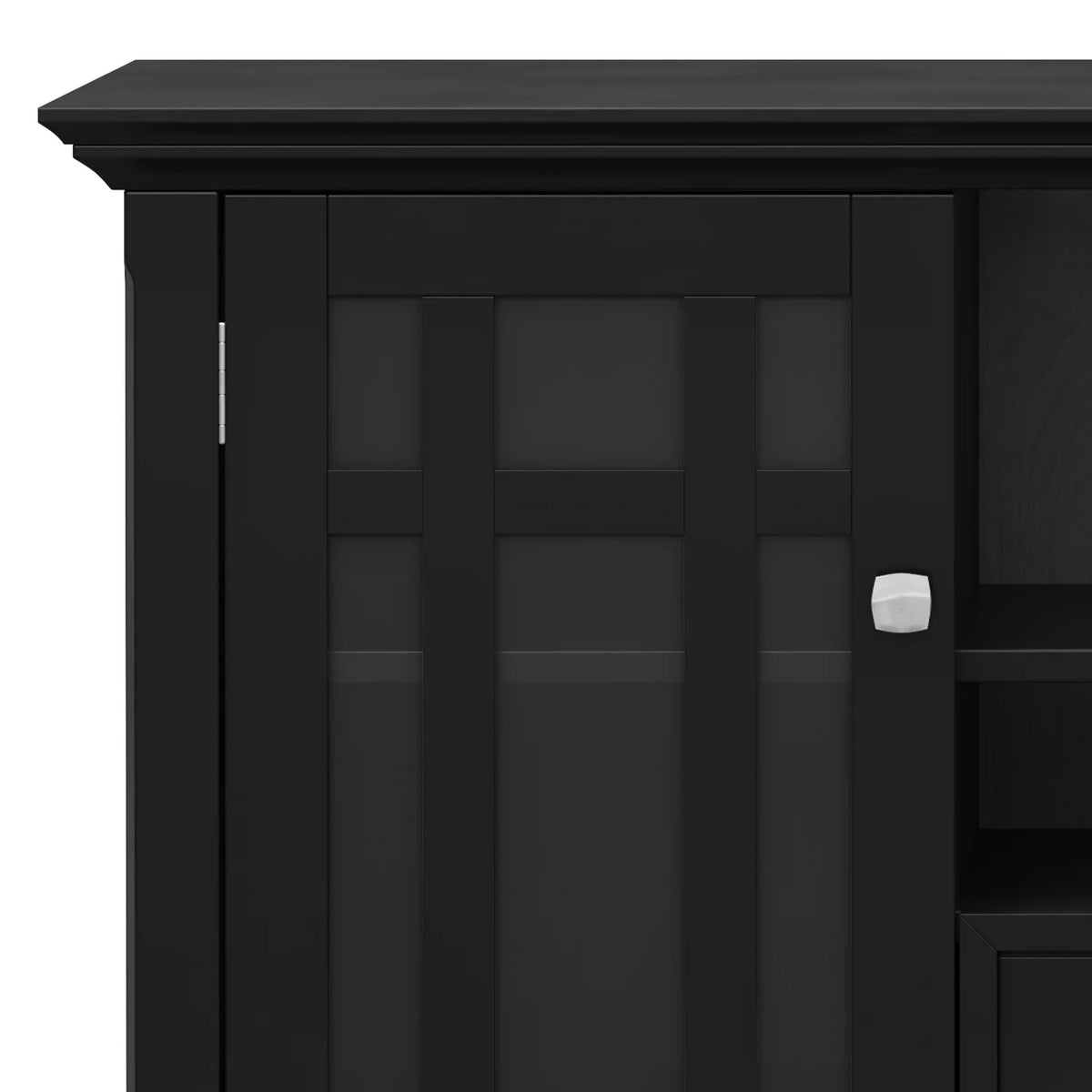 Black 53 inch Wide TV Media Stand W5512
