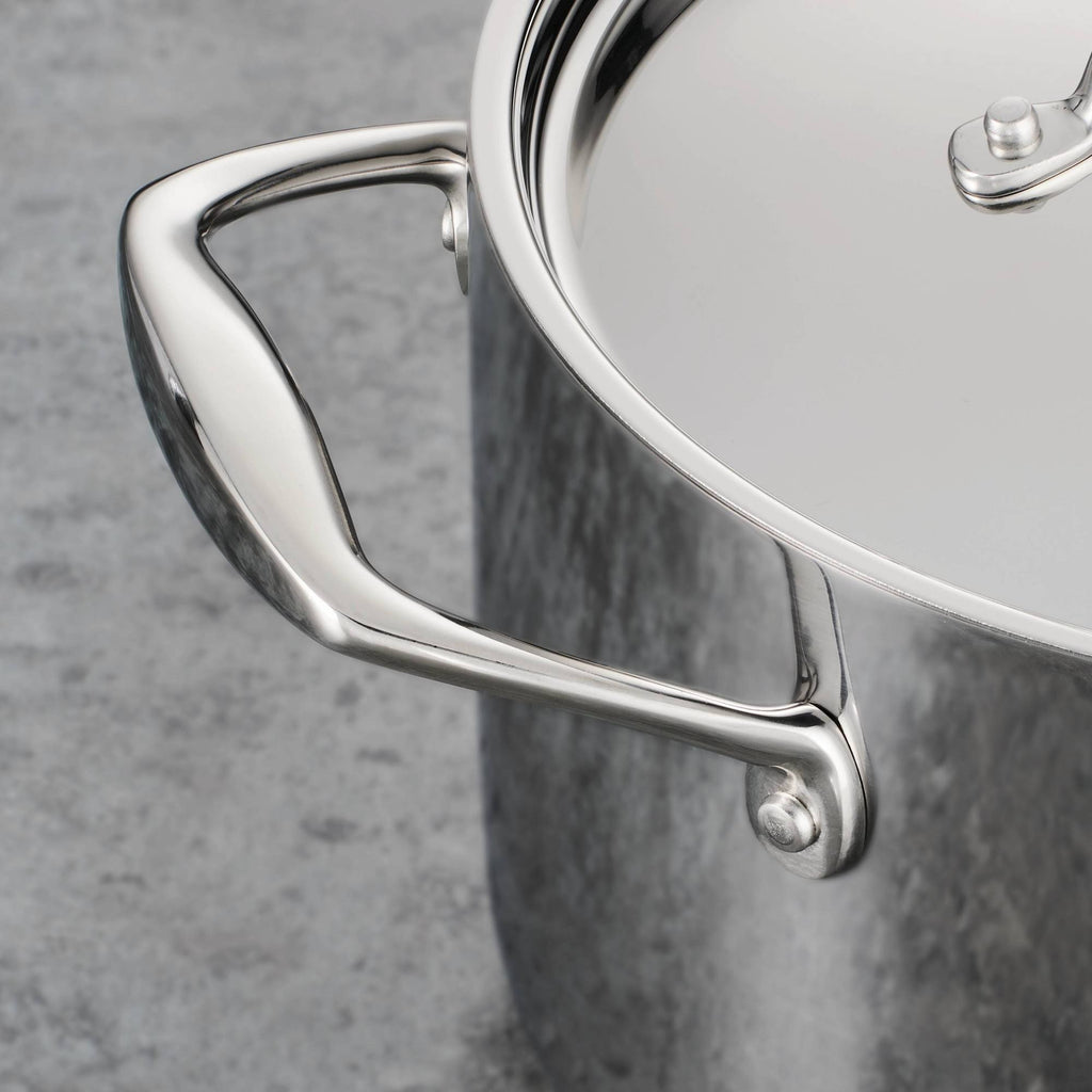 Tri-Ply Clad 3-Quart Covered Deep Saute Pan R538077