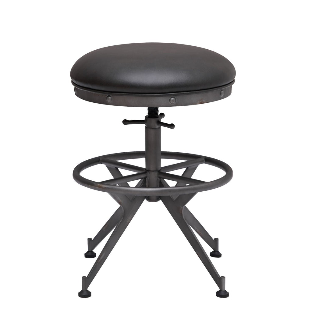Charcoal Brown Desk Stool I6449