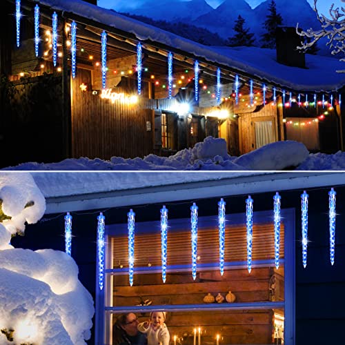 Blue 30ft 30 Tube 720 LED Meteor Shower Icicle Lights R515530