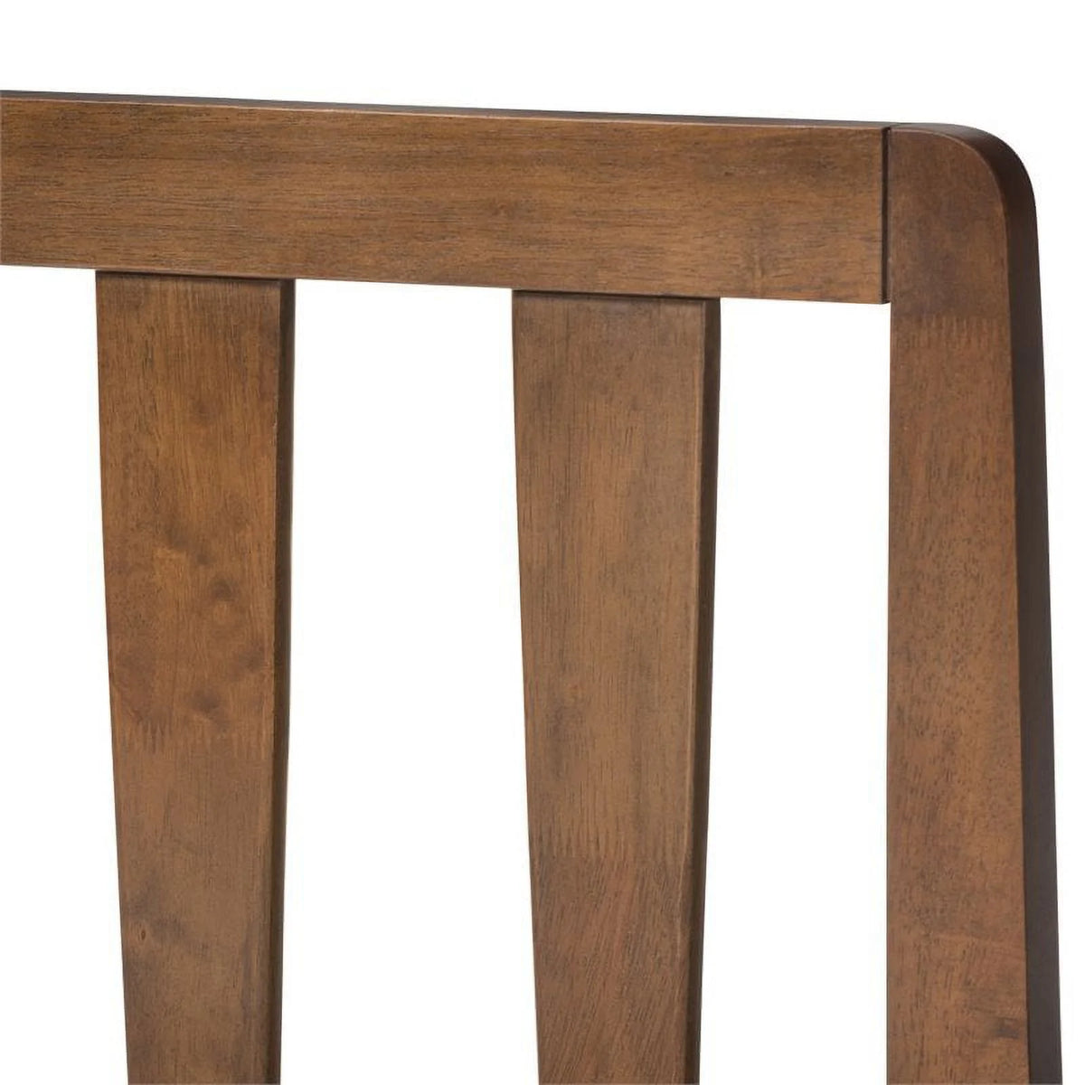 King Walnut Brown Wood Storage Platform Bed M4052