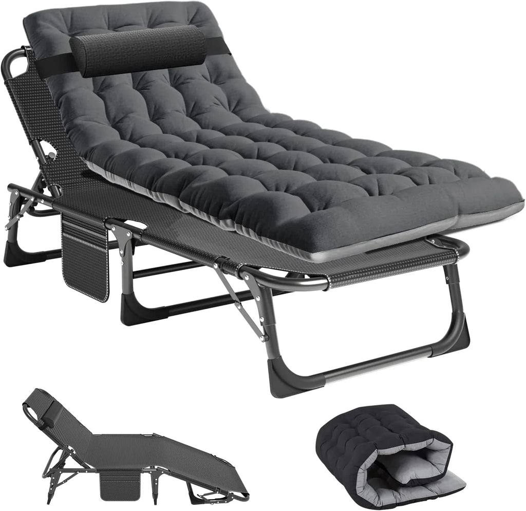 Folding Camping Cot with Pillow W23518