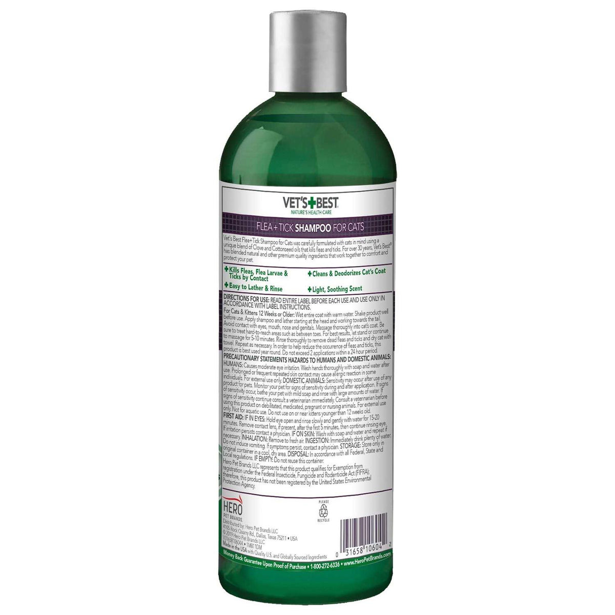 Flea & Tick Shampoo for Cats O109272
