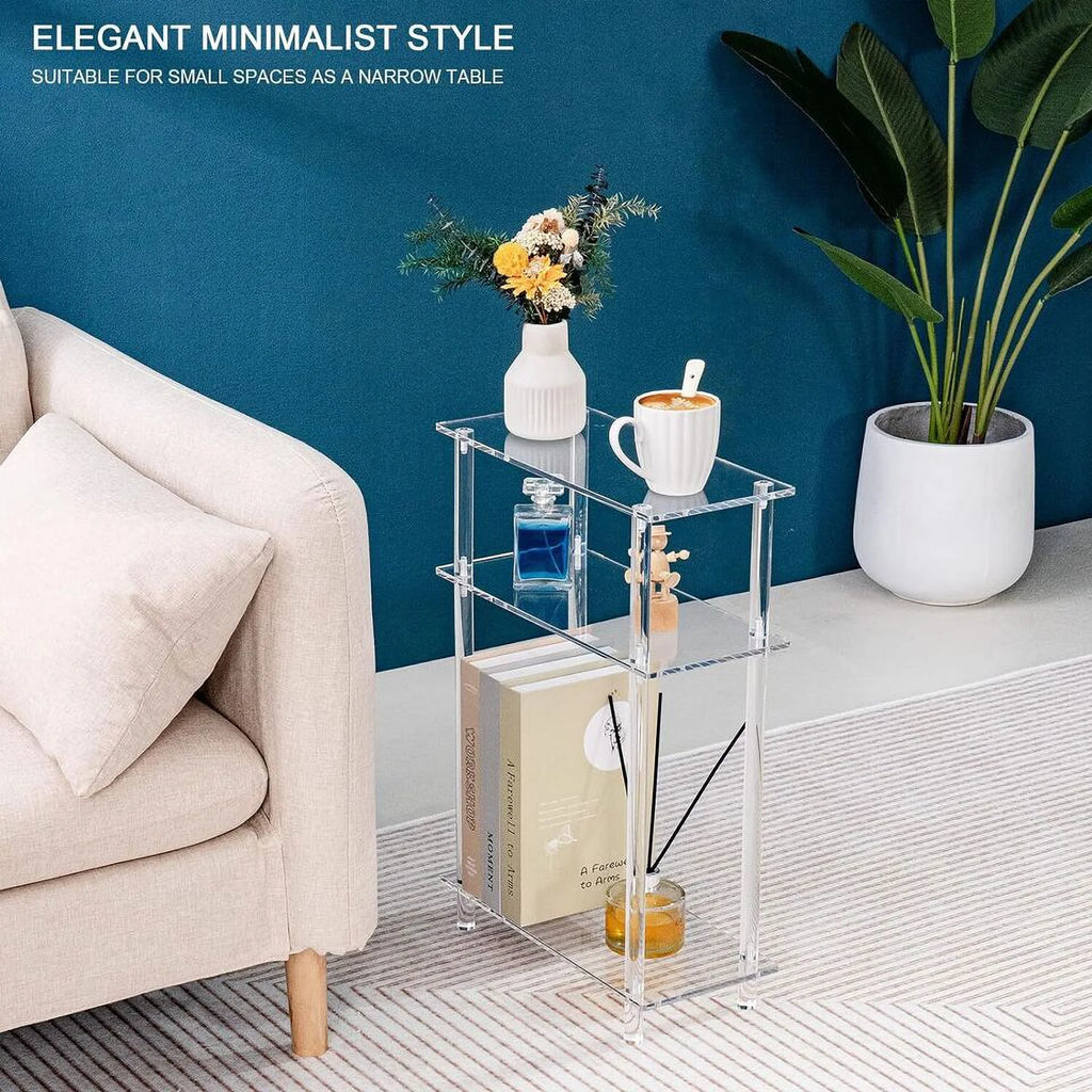 Acrylic Narrow Side Table V27486