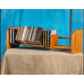 Solid Oak 1 Row CD Rack F793