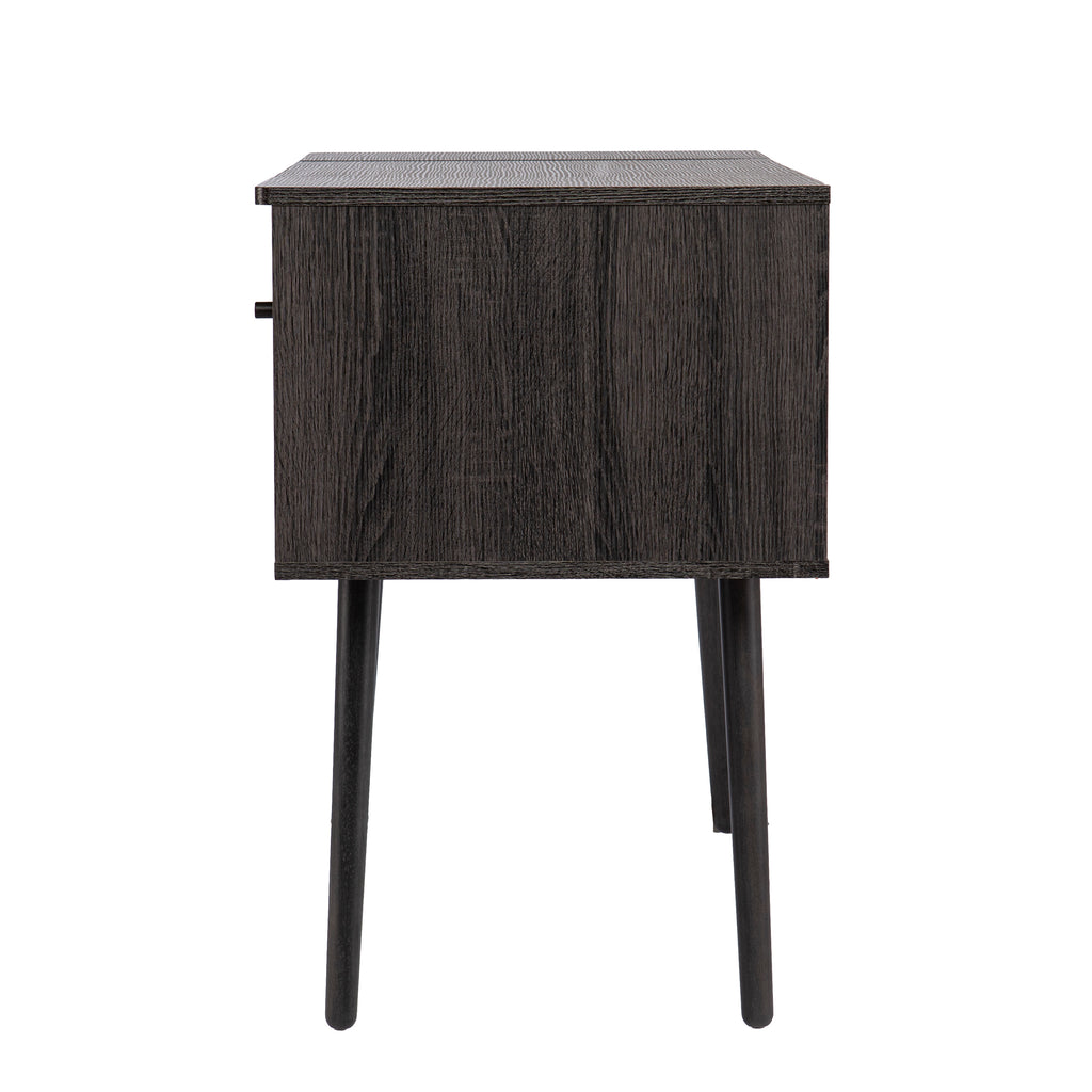 Storage Vanity with Mirror Freestanding Vanity Desk W809
