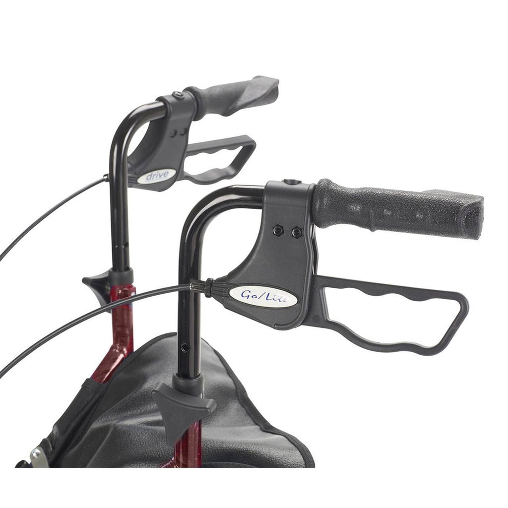 3 Wheel Rollator with Basket Tray and Pouch J9246