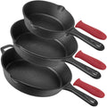 Cast Iron Skillet 3-Piece Set D37652
