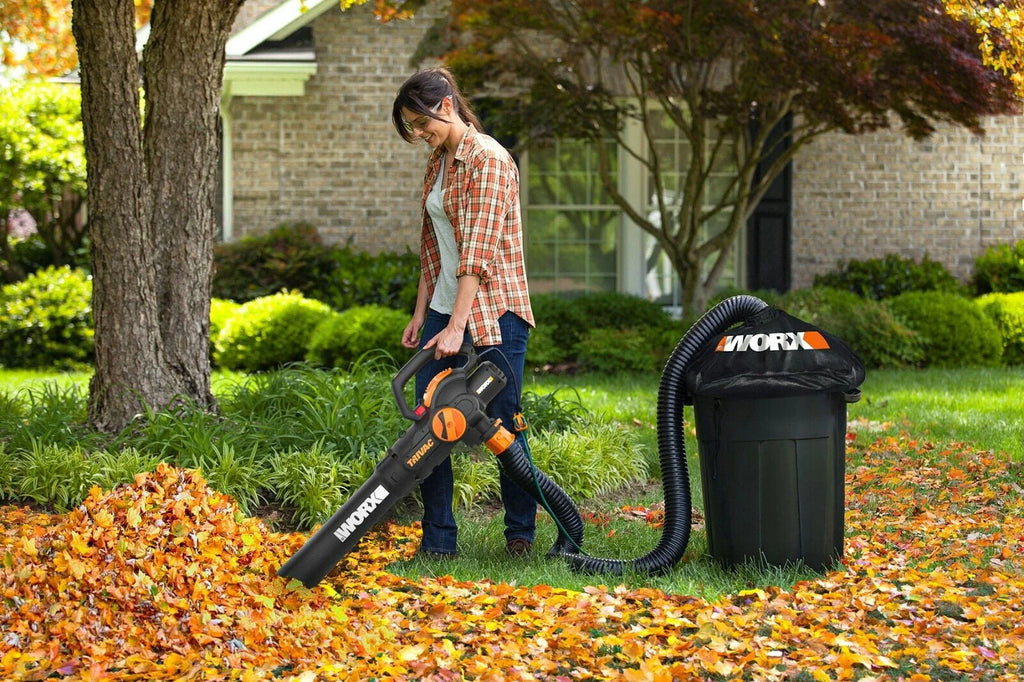12 Amp 3-in-1 Electric Leaf Blower Mulcher Vac M6525