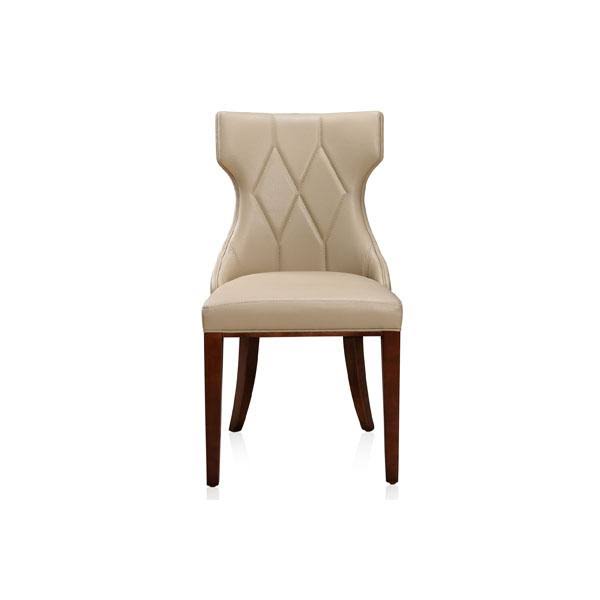 Velvet Dining Chair Set of 2 Grey L157553