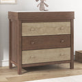 3 Drawer Dresser with Changing Tray in Brown G49577
