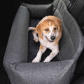 Memory Foam Dog Car Bed Gray Full Back Seat O83475