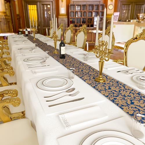 Gold Disposable Plastic Dinnerware Set of 50 R4831