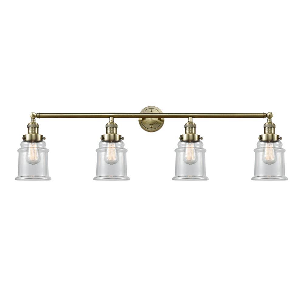 Antique Brass 4 Light Bath Vanity Light X153196