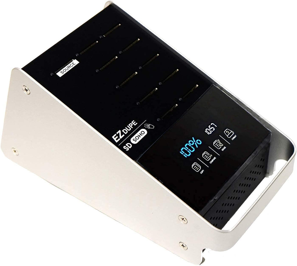 1 to 10 SD Duplicator with Touch Screen F616