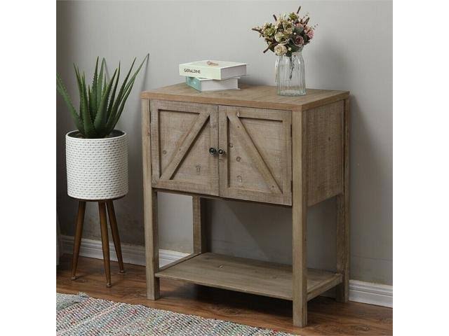 Wood Farmhouse Storage Cabinet R478