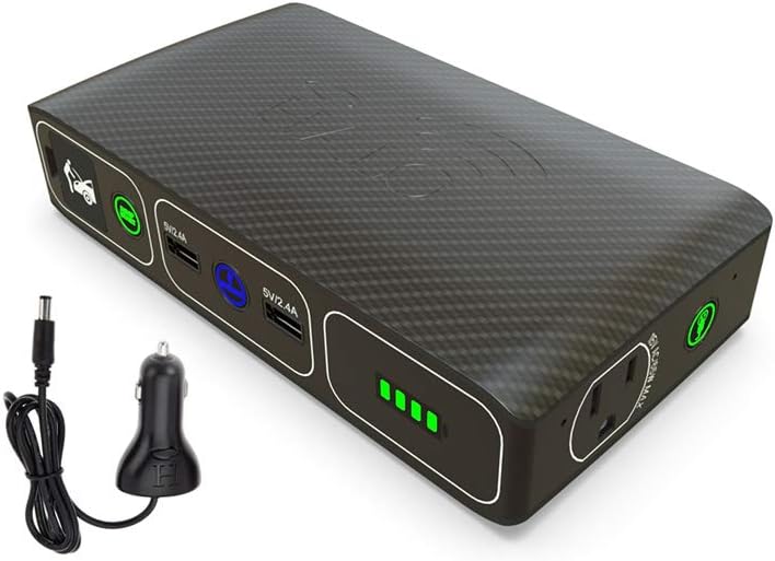 44400 mWh Portable Laptop Charger with AC Outlet P786033