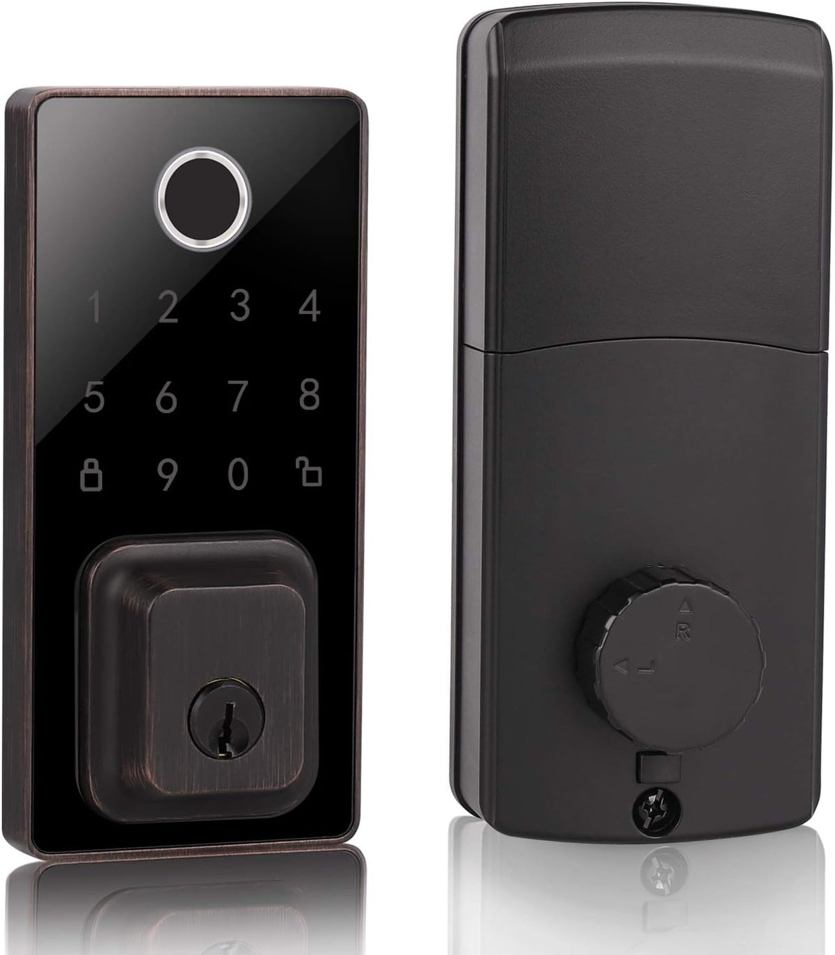 Keyless Entry Electronic Deadbolt Oil Rubbed Bronze D1887