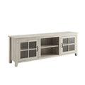 Birch Glass Door TV Console O743