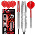 Tungsten Steeltip Darts Set with Flights & Stems O9488