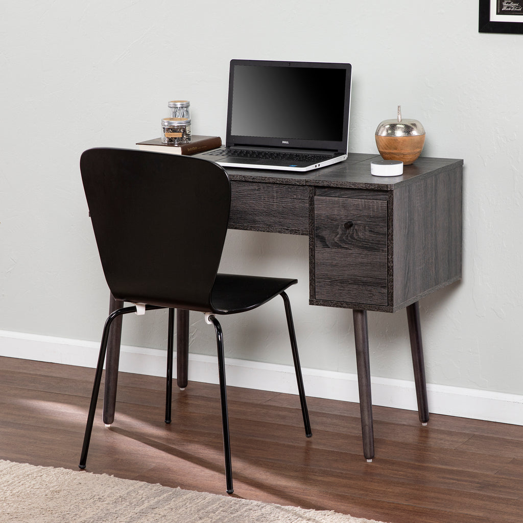 Storage Vanity with Mirror Freestanding Vanity Desk W809