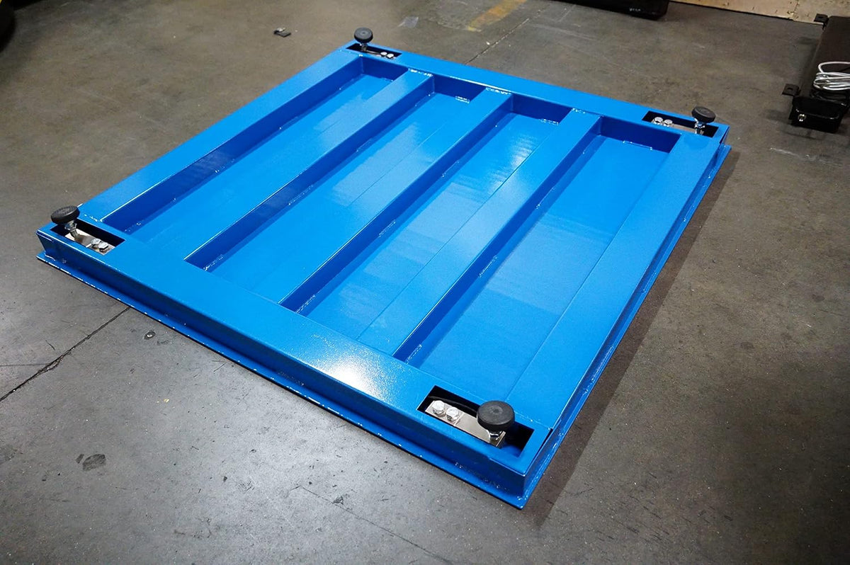 Heavy Duty Industrial Pallet Floor Scale with Digital Display Indicator (24x24) E346262