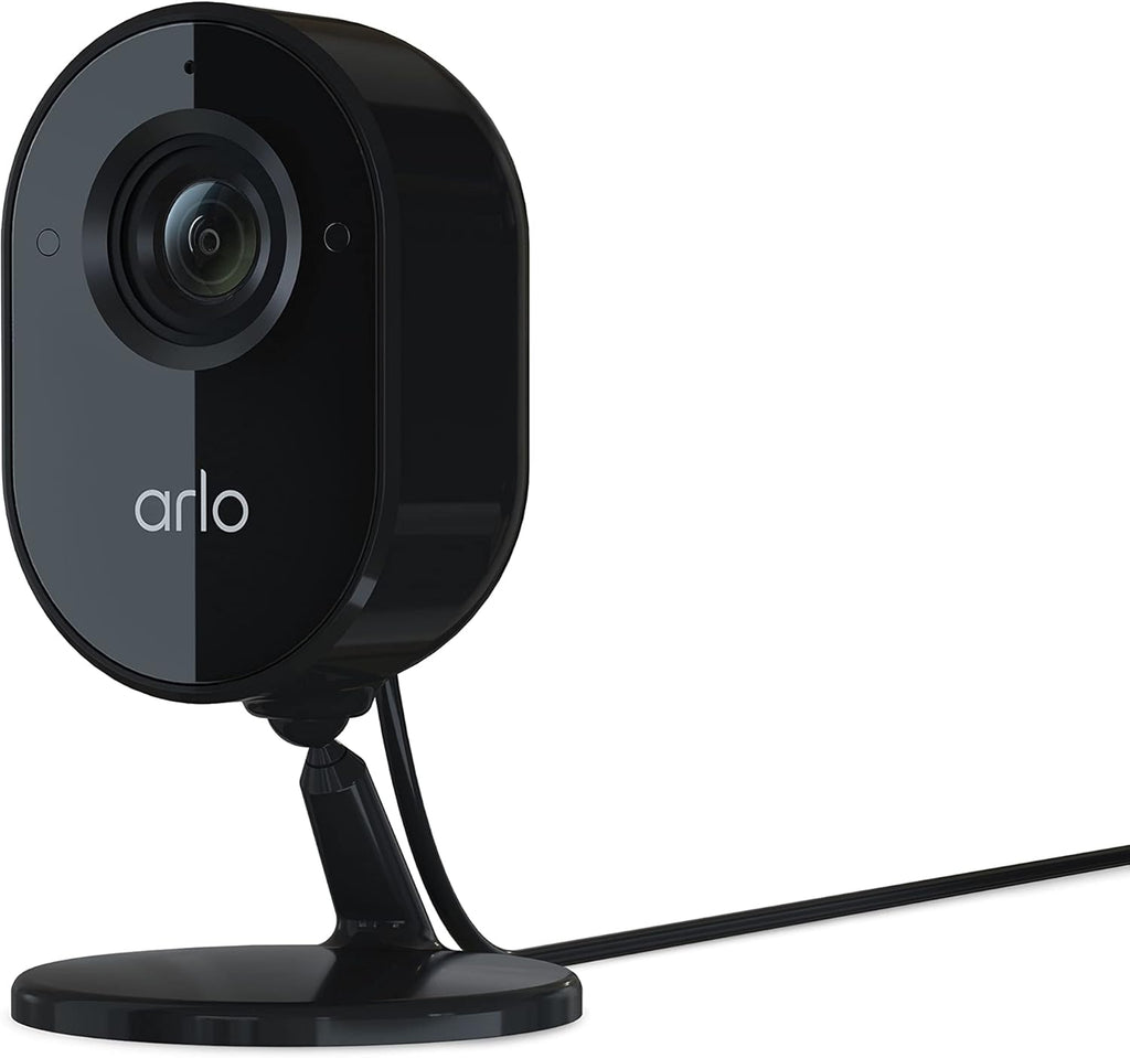 White Indoor Camera with Privacy Shield F9040