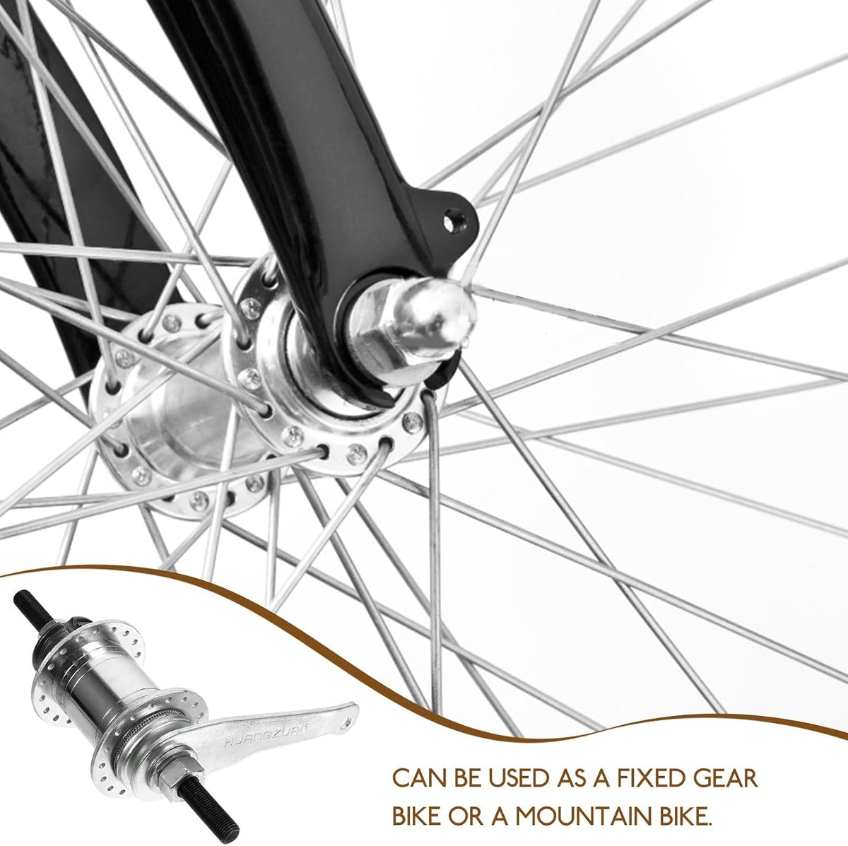 Bike Rear Hub 36 Holes Steel Z457