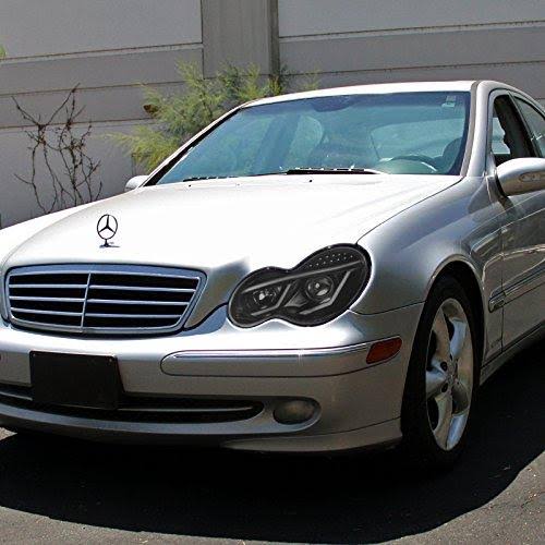 Black LED Projector Headlights A879