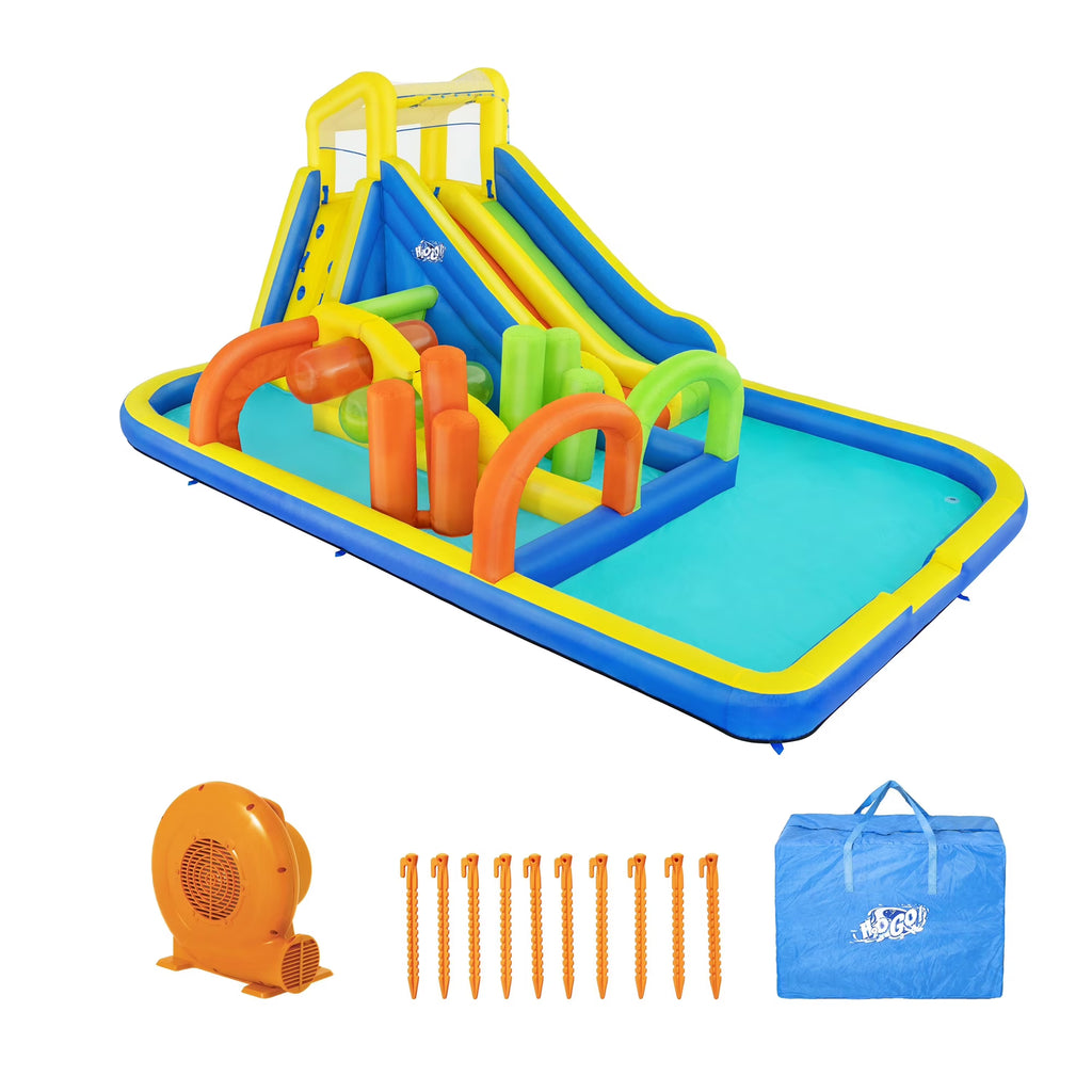Inflatable Outdoor Water Park with Air Blower H64432