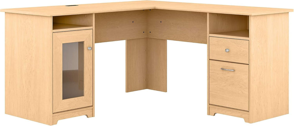 White L Shaped Computer Desk O64487
