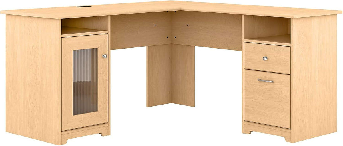 White L Shaped Computer Desk O64487