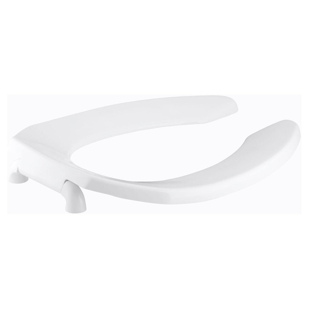 Elongated Toilet Seat with Check Hinge, White G68894
