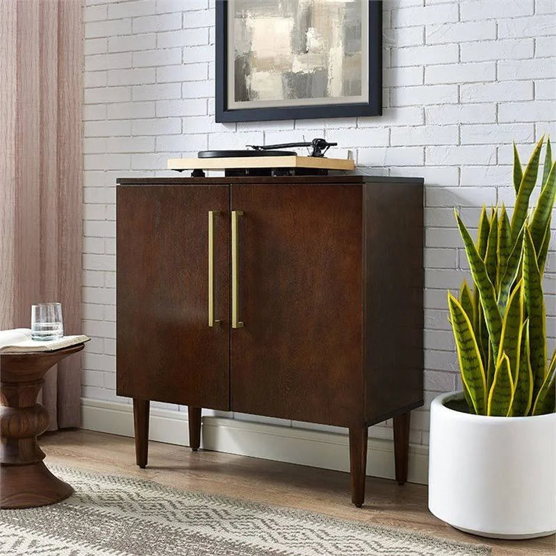 Mahogany Console Cabinet A495