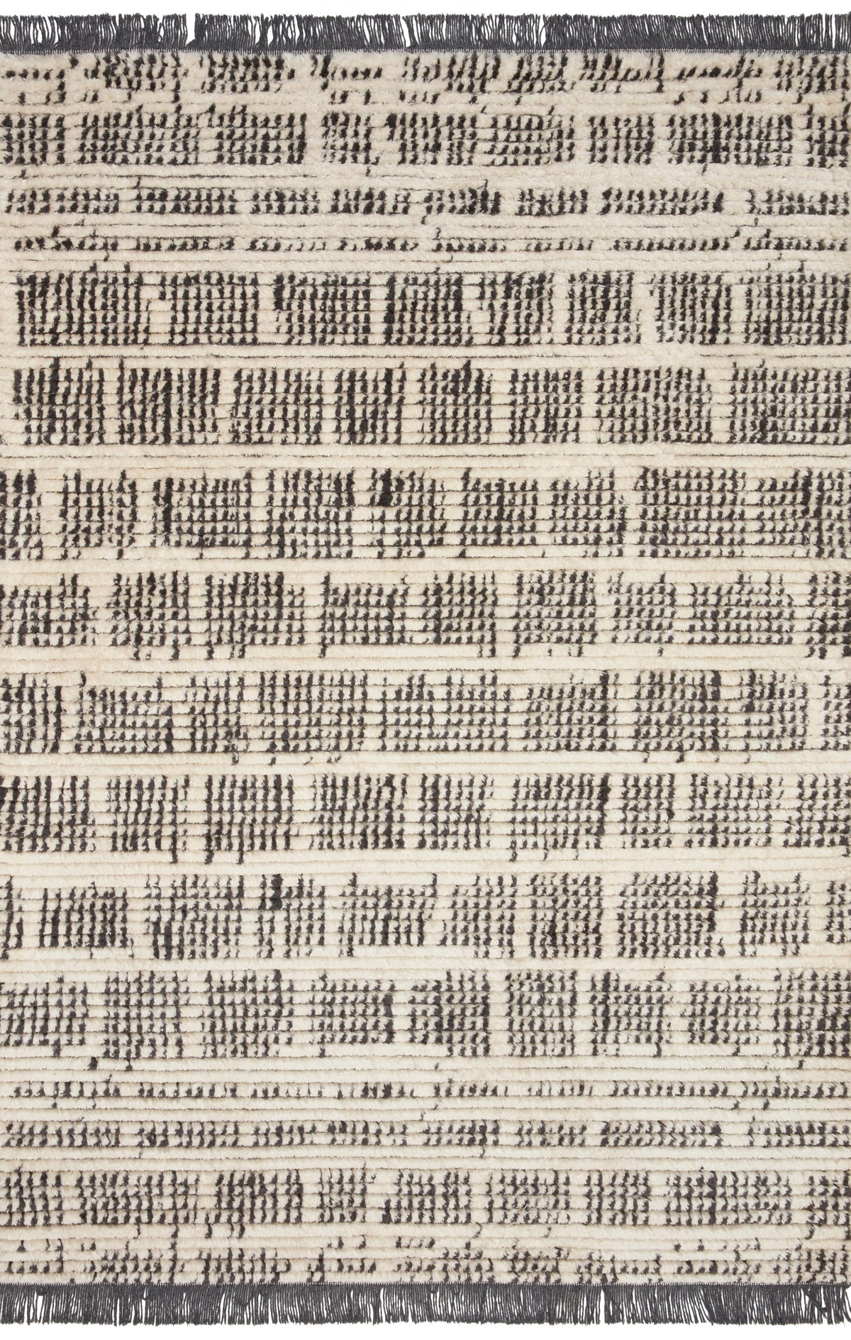 Cream Charcoal 9'2 x 13' Rug N999182