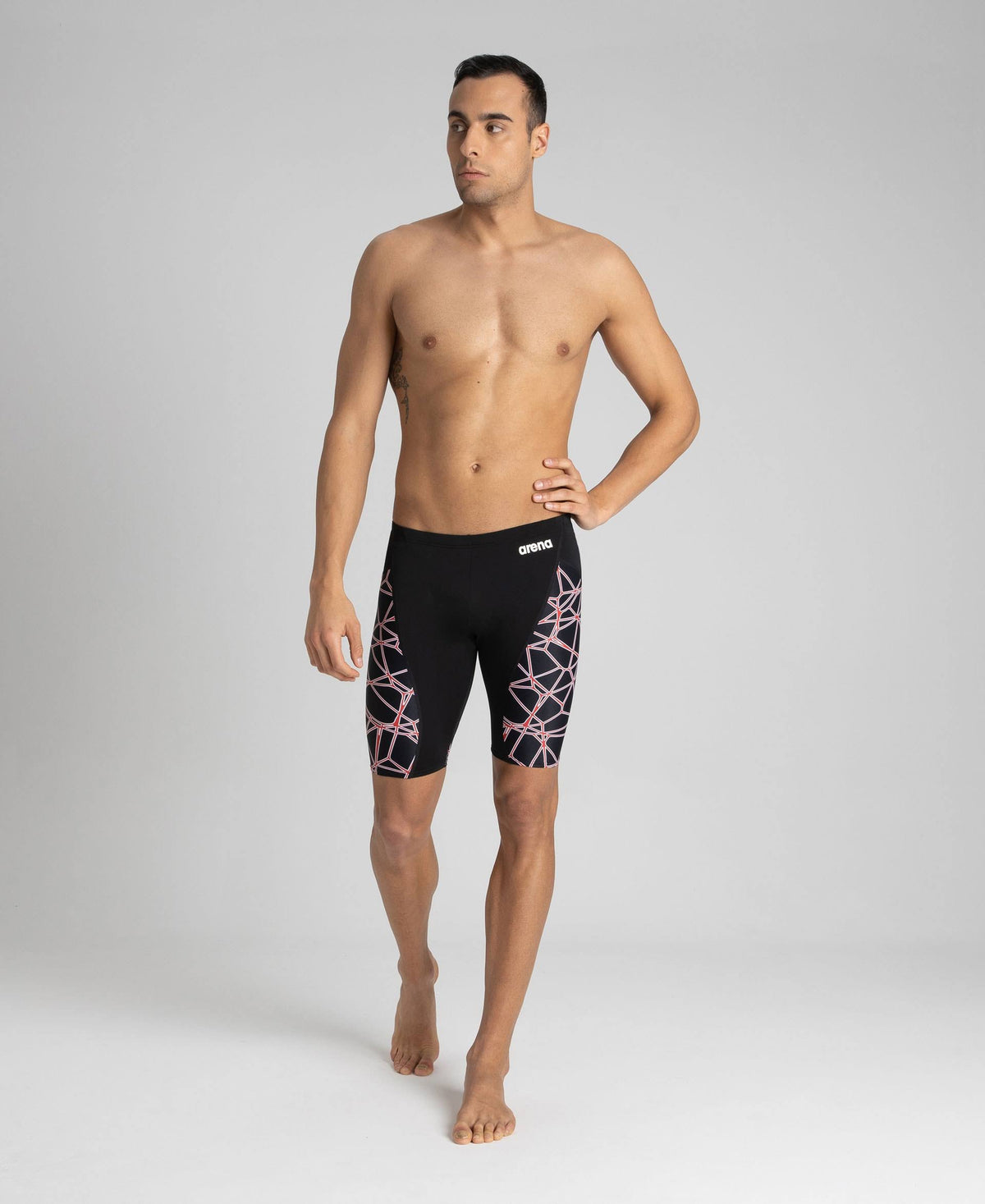 Navy/Neon Blue Jammer Swimsuit V183295