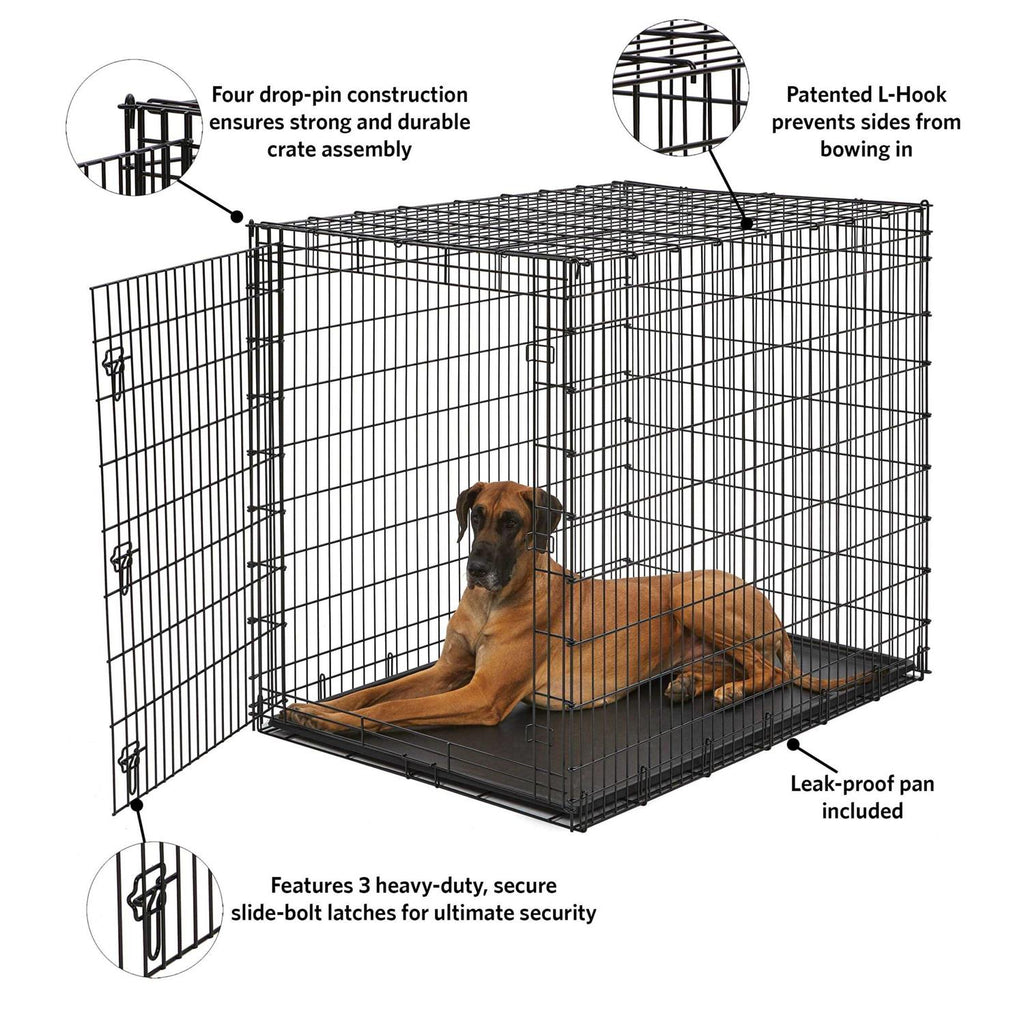 XX-Large Single Door Wire Dog Crate H859