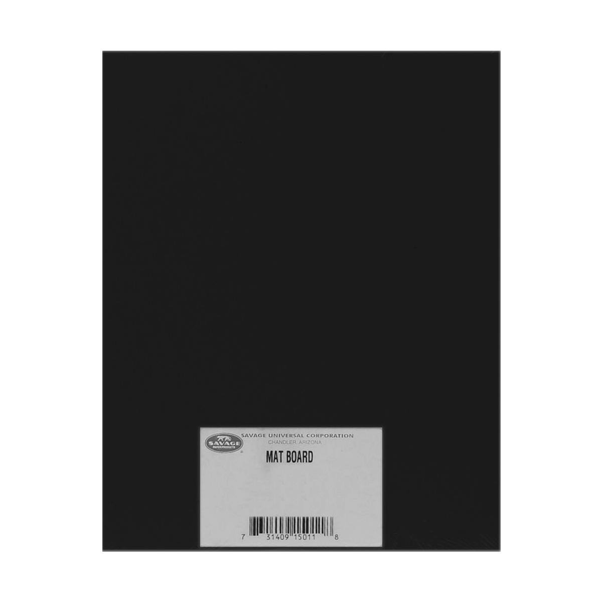 16x20" Black White Smooth Mat and Mount Board P80956