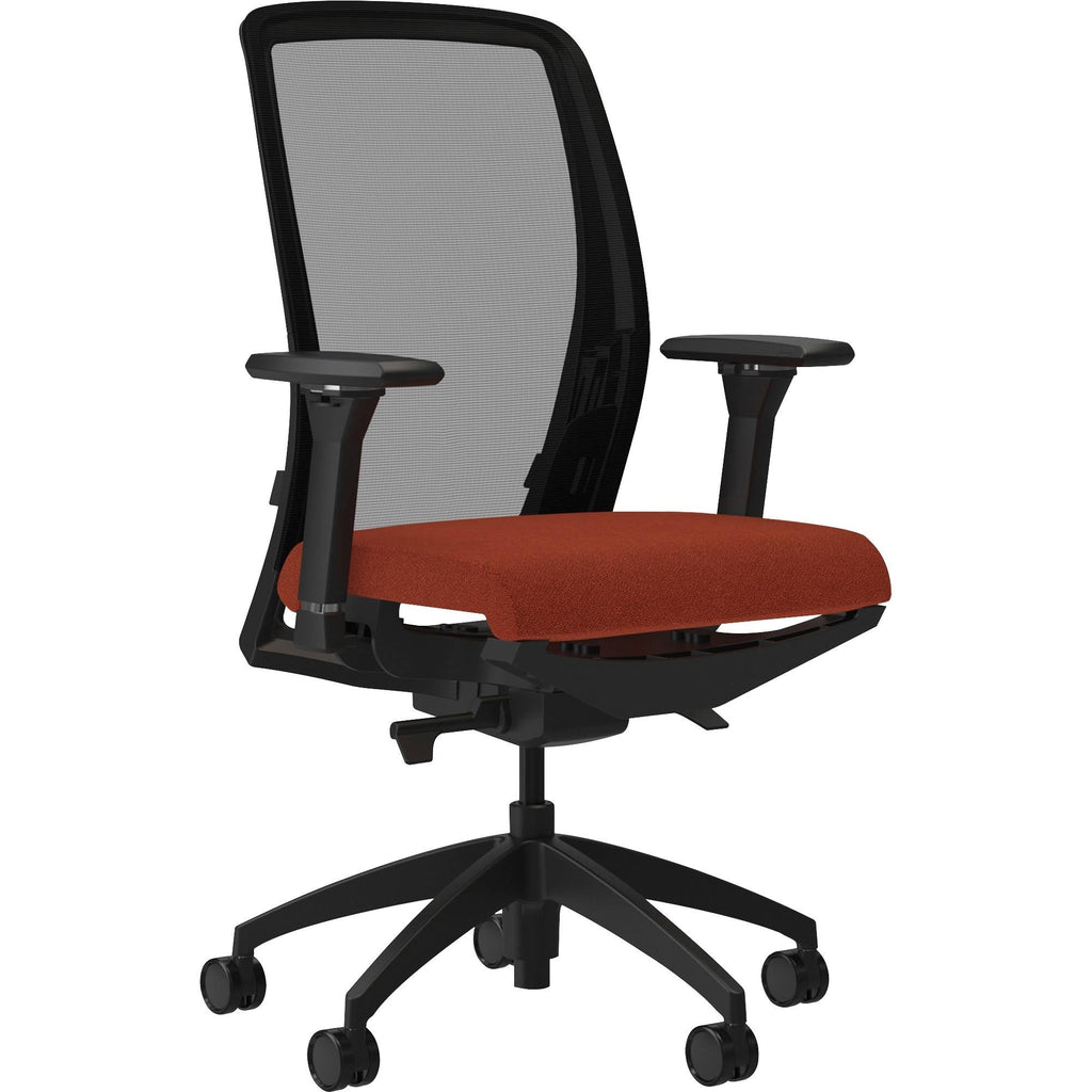 Orange Mesh Back Task Chair G48349
