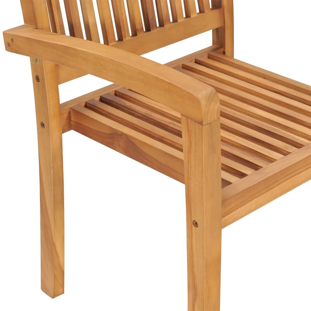 Patio Chairs 2 pcs with Anthracite Cushions Solid Teak Wood R62729