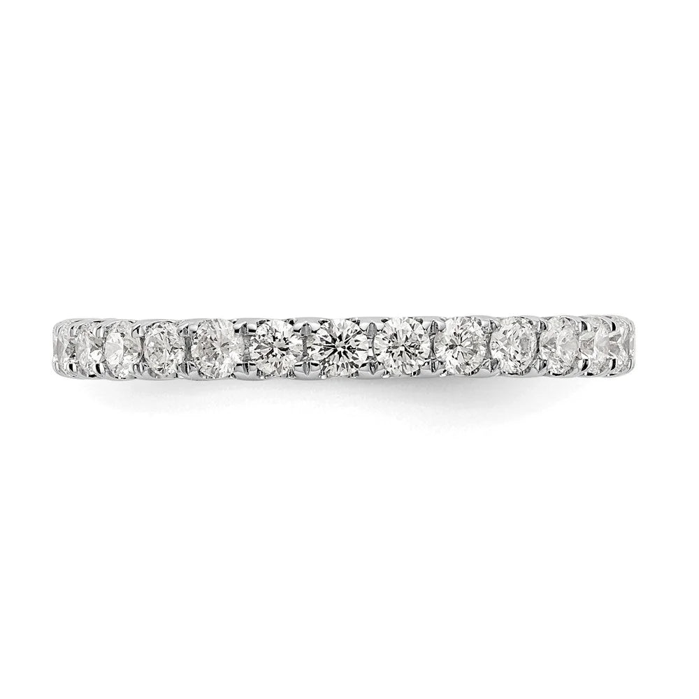 14K White Gold Eternity Diamond Ring D48197