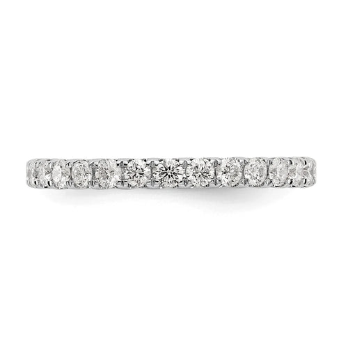 14K White Gold Eternity Diamond Ring D48197