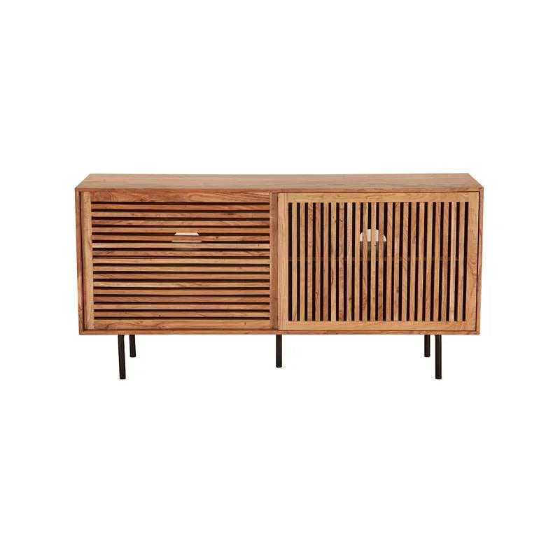 Solid Acacia Wood Sideboard S193902