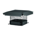 Black Galv Steel Chimney Cap Z580602